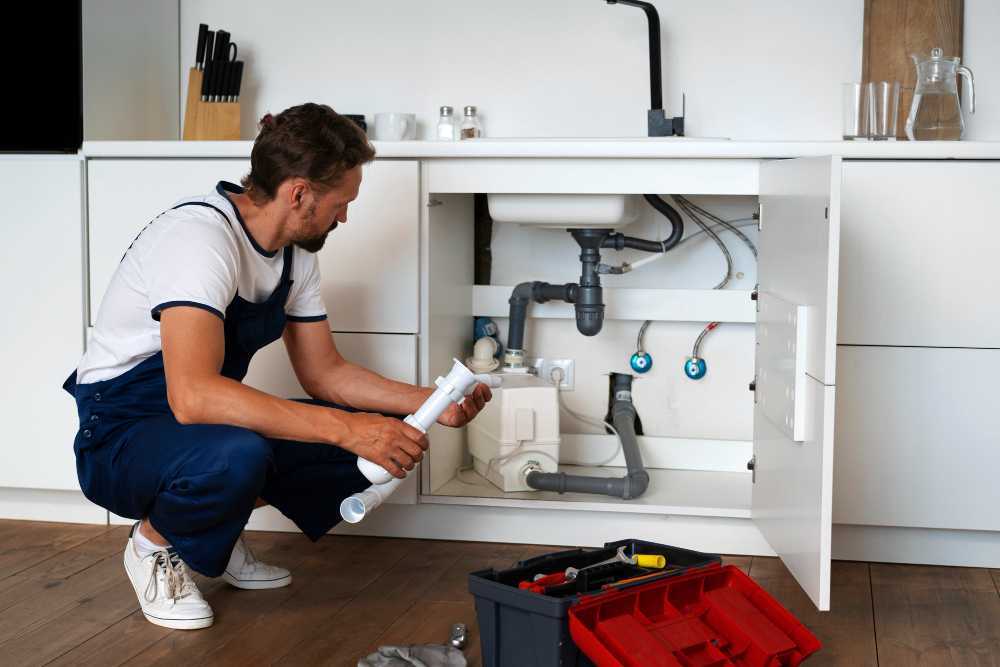 Plumber Issue Concept.
